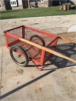 Double Handled Push/Pull Lawn Cart