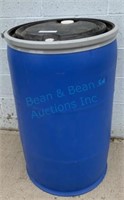Clean plastic water/storage barrel
