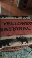 Yellow Stone National Park throw blanket