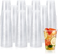 1000 Pack 16 oz Clear Plastic Cups - 1000 ct