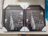 Two Staples Picture Frames