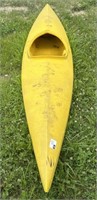 (AU) Yellow Plastic Kayak, 147x24in