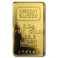 Grab Bag Pick: 2.5 Gram Gold Bar Secondary Market