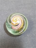 Vintage marble Handmade Banded Swirl-Ribbon Core ,