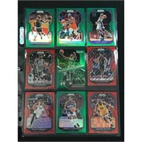 9 2020-21 Prizm Basketball Prizm Cards