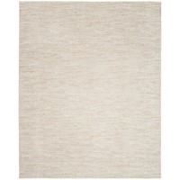 Essentials 9x12 Ivory Beige In/Out Rug