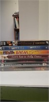 4 unopened dvds, 3 previously viewed