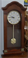 Wood Pendulum Mantle Clock (Battery Operated)
