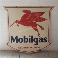 Mobilgas Shield Socony-Vacuum DSP 54"x53"