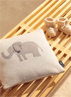 NEW Baby elephant knit cushion 35 x 35 cm