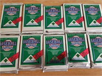 1990 Upper Deck Baseball Pack Lot of 10