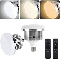 2Pack 85W Photography Light Bulb Dimmable