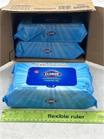 NEW Lot of 3-75ct Clorox Disinfectant Wipes