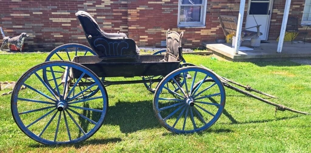 vintage horse drawn buggy