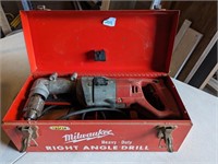 Milwauke Heavy Duty Right Angle Drill in Case-