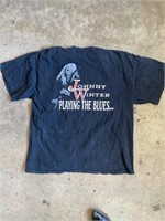 Johnny Winter Concert T-shirt