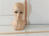MCM 1960's Fashion Tress mannequin head bust