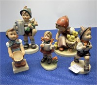 Assorted Figurines , Hummel and More ! 5 Pcs