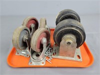 Lot Of Large Heavy Duty Casters