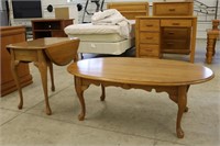 Two Piece Coffee and End Table set