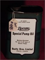 Beatty pumps oil 16oz