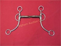 Shanked Snaffle Bit w/ 8" Shanks