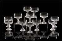 Twelve Rosenthal Polaris champagne glasses