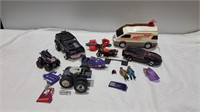 Big collection of 1986 mask vehicles and