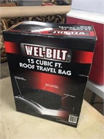 Roof travel bag