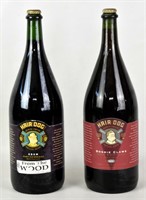 TWO HAIR OF THE DOG BREWERY MAGNUMS
