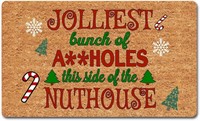 Funny Welcome Entrance Floor Rug (18 x 30 in)