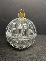 St George crystal ornament candy dish