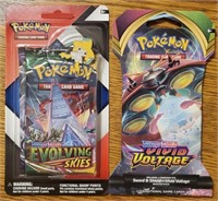(2) Pokémon Booster Packs #2 - Sealed