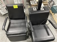 College Surplus- (2) Beauty Salon Chairs