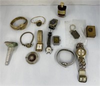 Lot of assorted items
Watches and watch parts