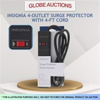 INSIGNIA 4-OUTLET SURGE PROTECTOR W/ 4-FT CORD