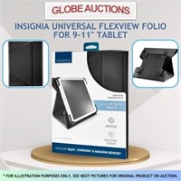 INSIGNIA UNIVERSAL FLEXVIEW FOLIO FOR 9-11" TABLET