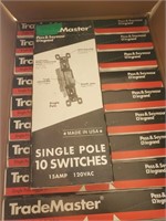 Carton Of Single Pole Switches
