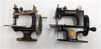 (2) Singer Toy Sewing Machines