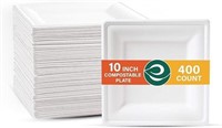 Compostable Square Dinner Plates