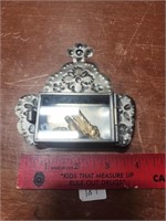 Miniature Nativity in Tin Case