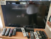 LG Flatscreen Television, Remotes!