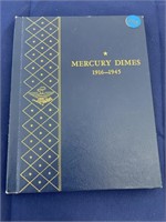 Mercury Dime Book for 1916-1945