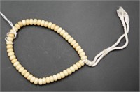 Chinese string bone Buddhist beads