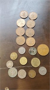 World Coins - lot of 19
