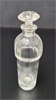Czechoslovakian Scent Glass Bottle w/Stopper