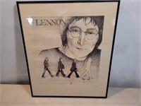 1940-1980 John Lennon Numbered Print 250/500