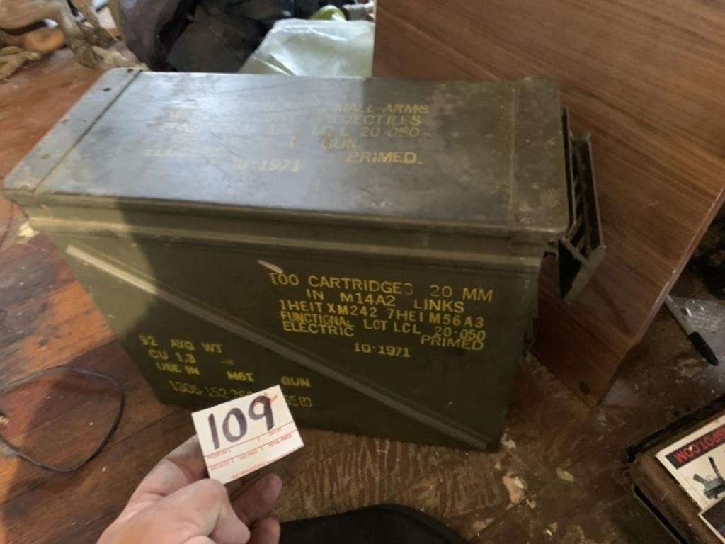 Large Ammo Box with Tools