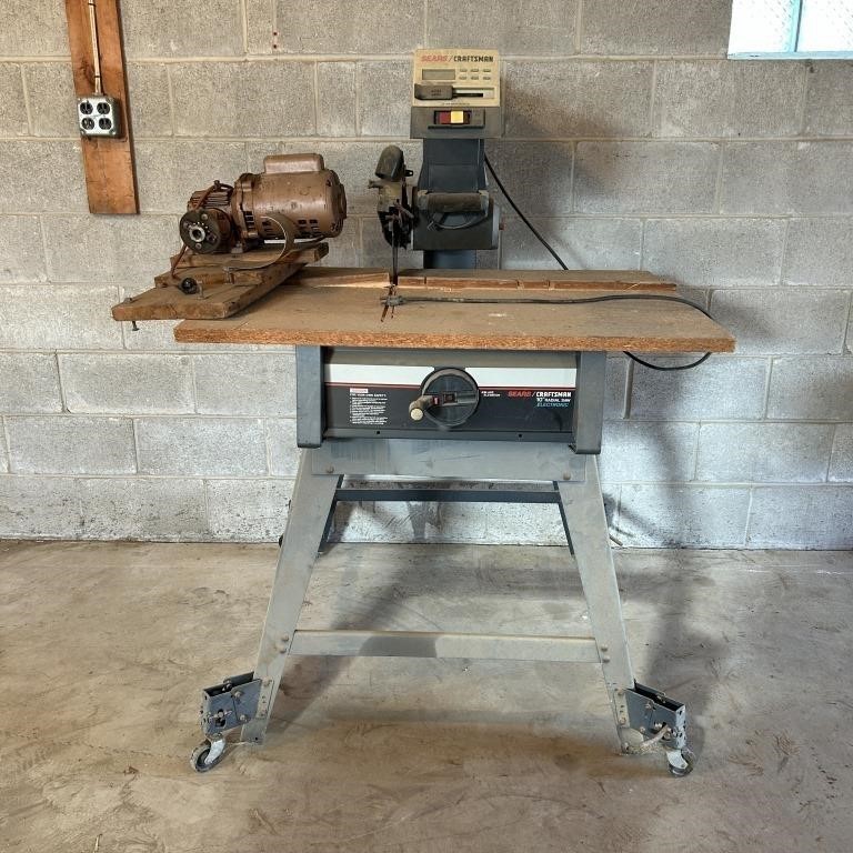 Craftsman 10" Electronic Radial Saw