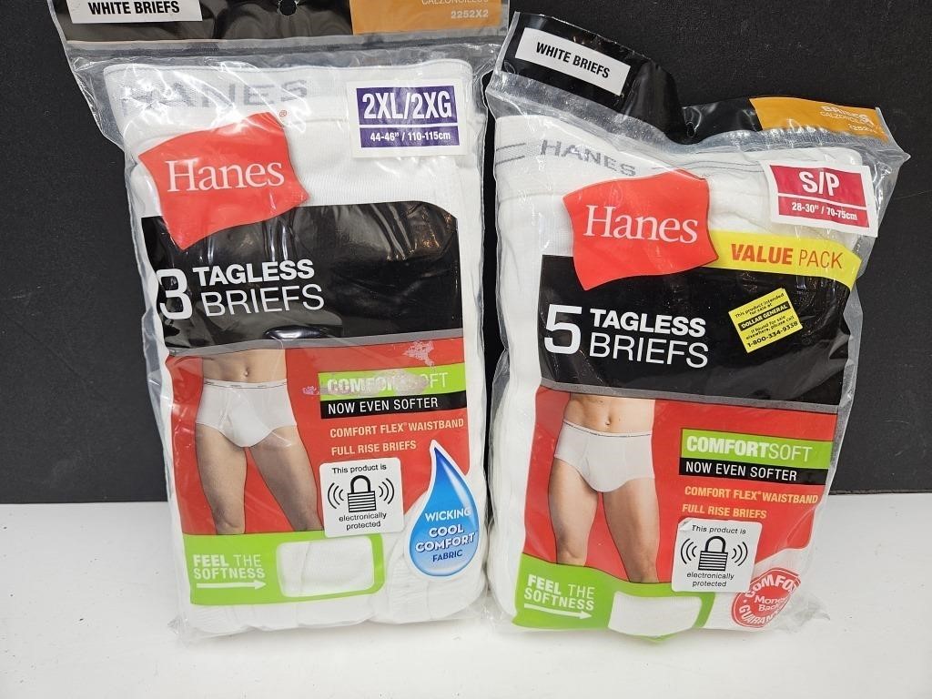MENS HANES SZ 28 - 30  & 44- 46  Underwear